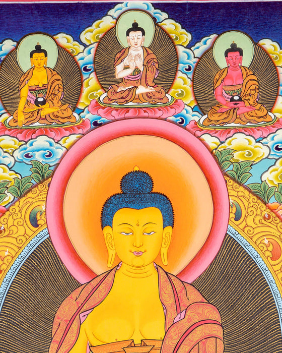 Shakyamuni Buddha Thangka 68*50 CM