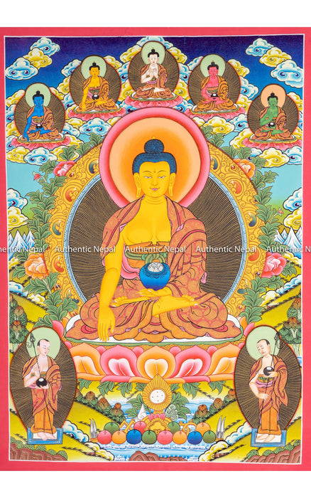 Shakyamuni Buddha Thangka 68*50 CM