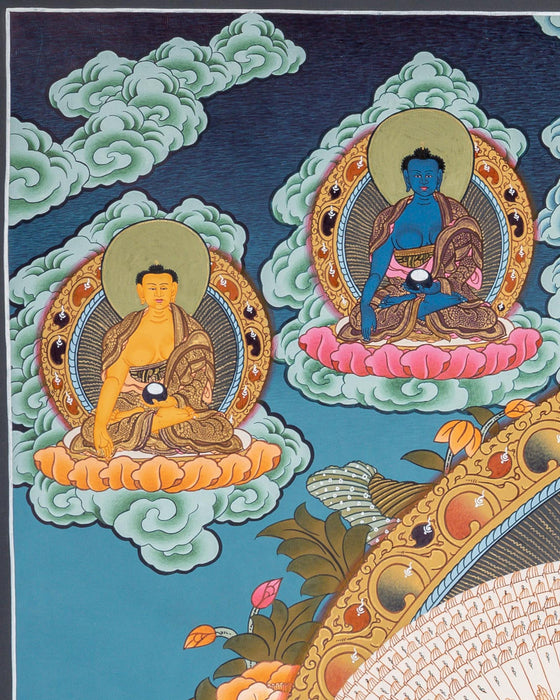 1000 Armed Avalokitesvara Thangka 96*70 CM