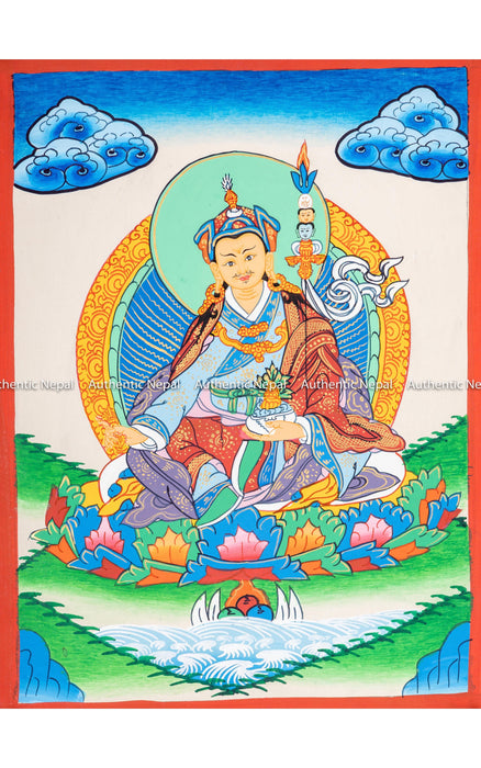 Guru Rinpoche Thangka 39*28 CM