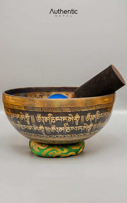 7 Chakra Yogi Singing bowl with Tibetan Mantra