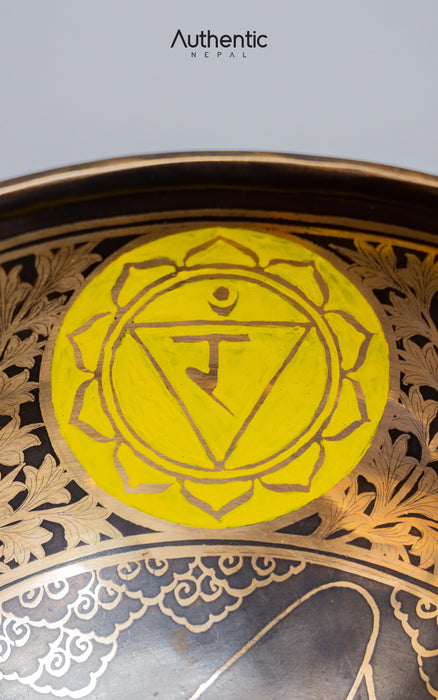 7 Chakra Yogi Singing bowl with Tibetan Mantra