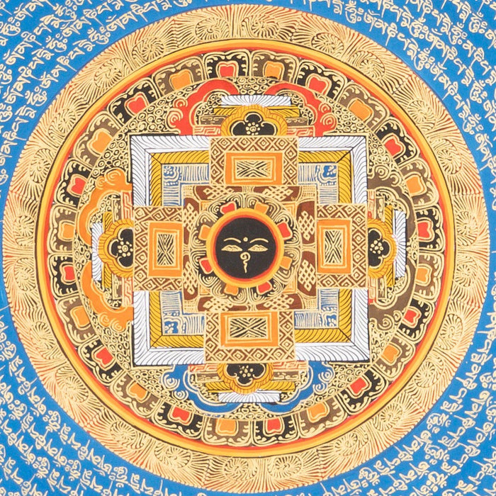 Mantra Mandala Thangka 100*100 CM