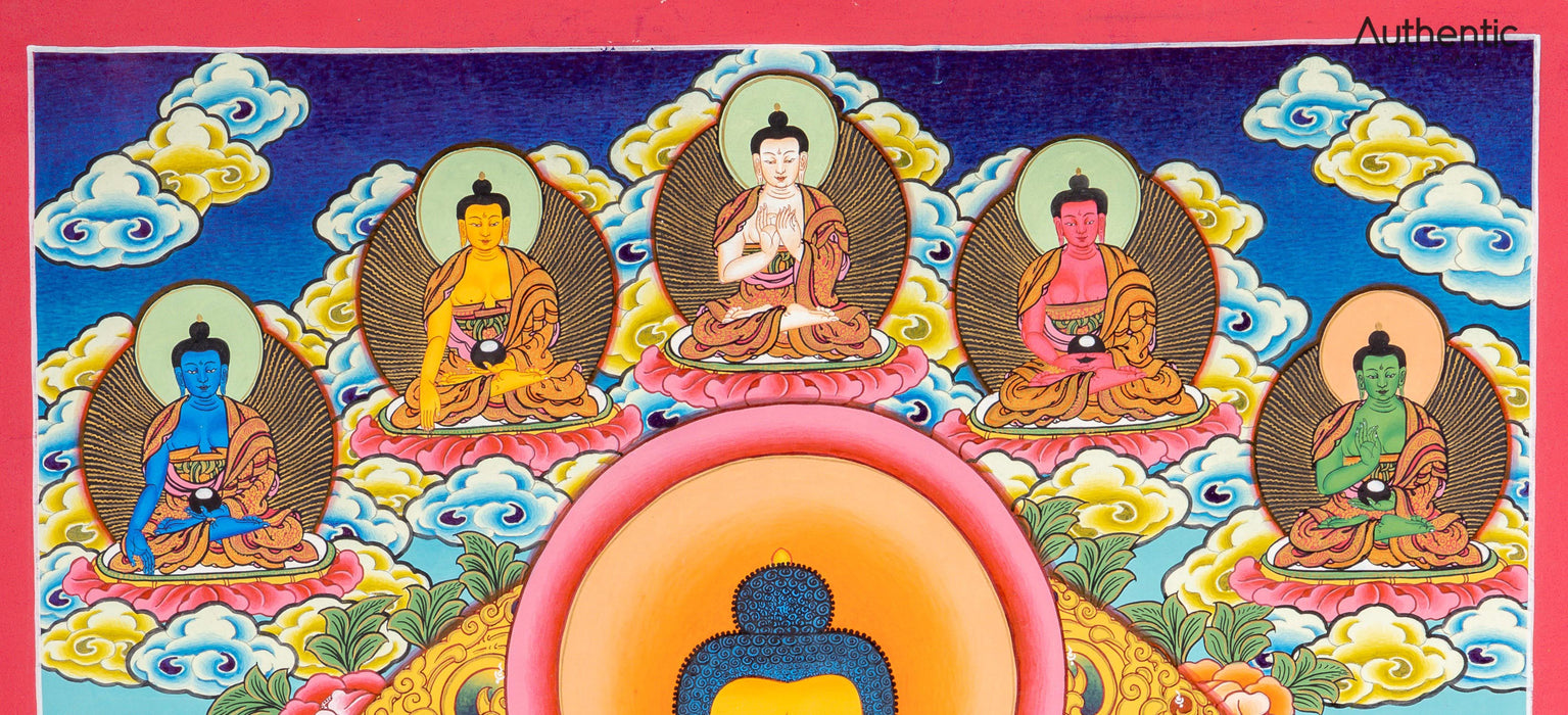 Shakyamuni Buddha Thangka 68*50 CM