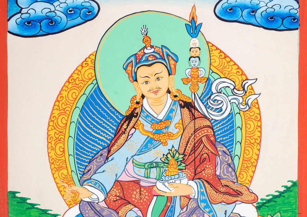 Guru Rinpoche Thangka 39*28 CM