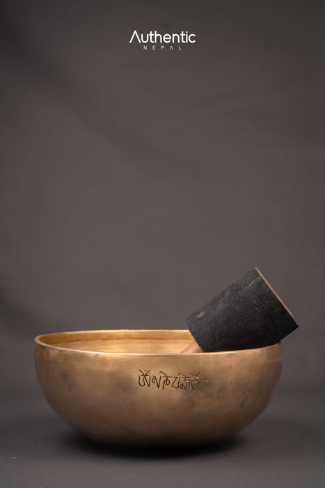 Handmade Crown Chakra Singing Bowl