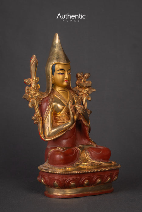 Tsongkhapa with his discipal 18CM