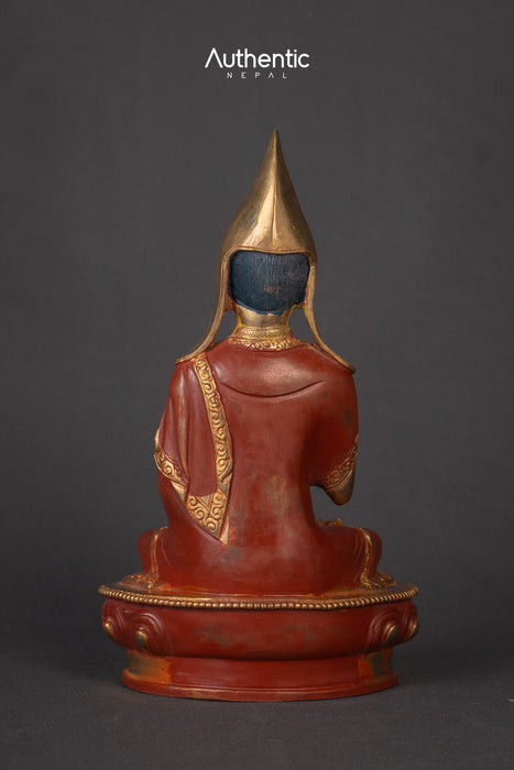 Tsongkhapa with his discipal 18CM