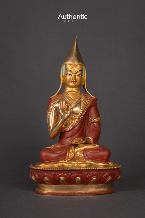 Tsongkhapa with his discipal 18CM