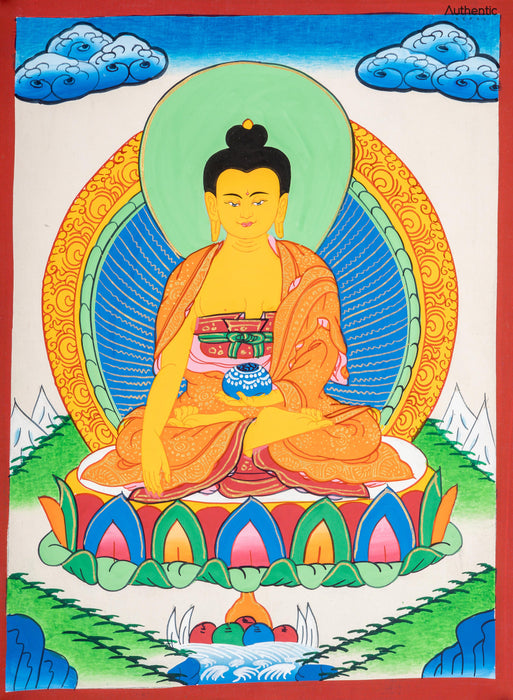 Shakyamuni Buddha Thangka 39*28 CM